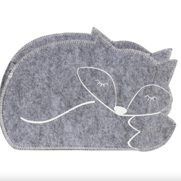 NWT 5-piece Baby Fox Welcome Baby Gift Set, 3 blankets, fox lovey, storage caddy - Picture 3 of 15